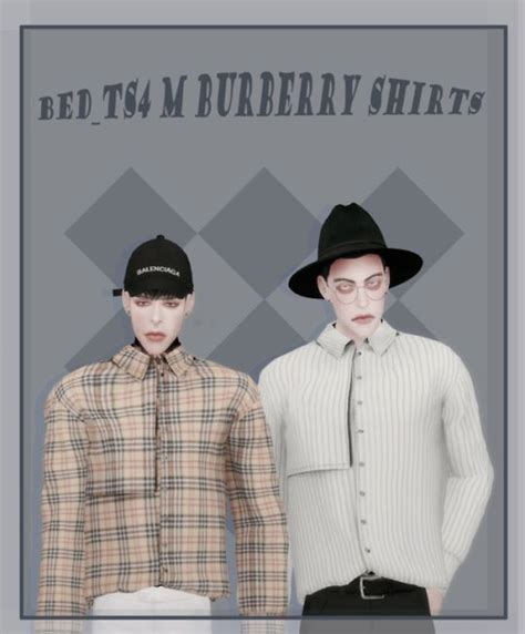 thesimsresource sims 4 burberry|sims 4 Burberry hat.